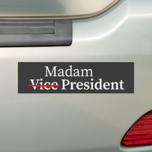 Adesivo Para Carro Senhora Vice-Presidente do Presidente Harris 2024