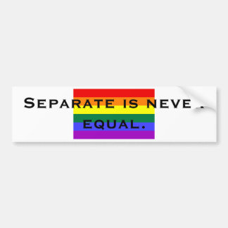 Adesivo Para Carro Separate é nunca igual