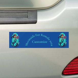 Adesivo Para Carro Sereias Para Kamala 2024 Thunder_Cove