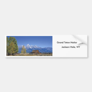 Adesivo Para Carro Série grande 5 do parque nacional de Teton