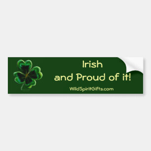Adesivo Para Carro Série Irish Shamrock