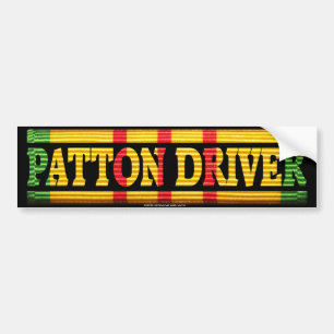 Adesivo Para Carro Serviço de Vietnam do motorista de Patton