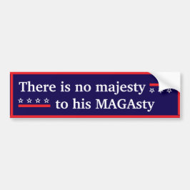 Adesivo Para Carro Seu MAGAsty Bumper Sticker