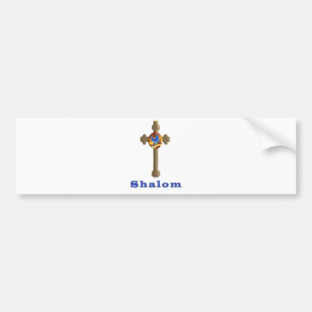Adesivo Para Carro Shalom (Frente)