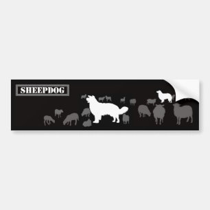 Adesivo Para Carro Sheepdog - por muito tempo