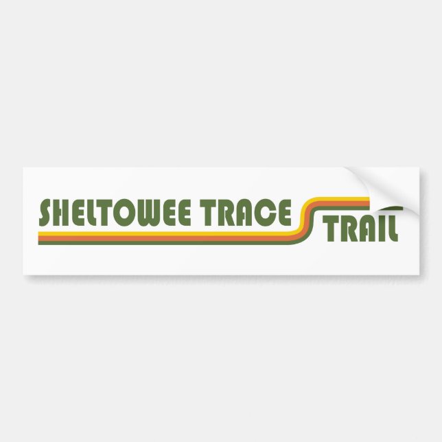 Adesivo Para Carro Sheltowee Trace do Kentucky Tennessee (Frente)