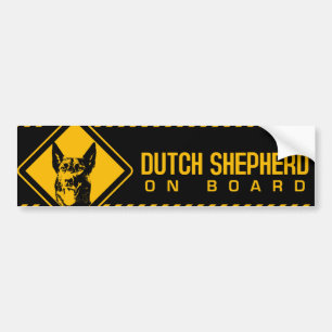 Adesivo Para Carro Shepherd Dog - Holandês