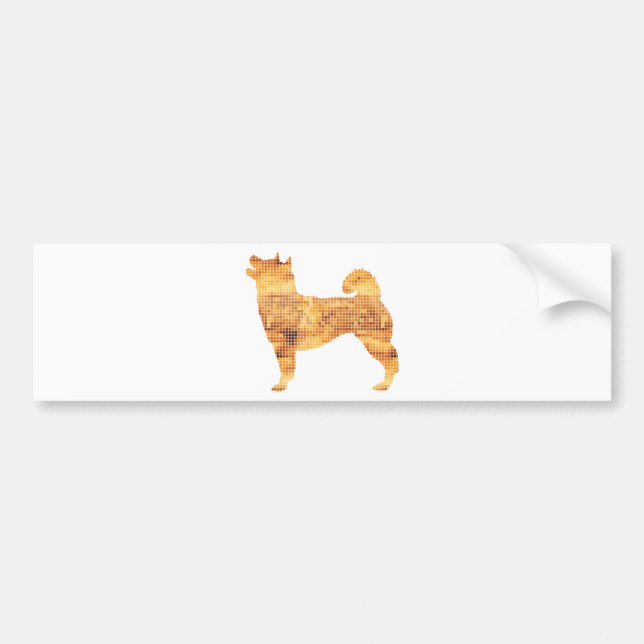 Adesivo Para Carro Shiba Inu (Frente)