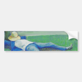 Adesivo Para Carro Siesta (por Gustave Caillebotte)