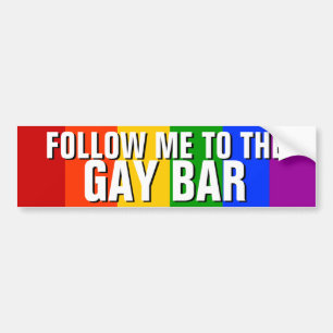 ADESIVO PARA CARRO SIGA-ME AO BAR ALEGRE