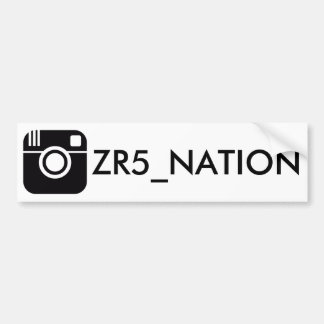 Adesivo Para Carro Siga o branco de @ZR5_NATION