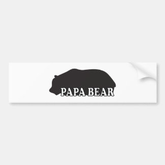 Adesivo Para Carro Silhueta do urso da papá