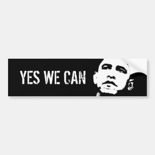 Adesivo Para Carro Sim nós podemos/Obama 2008, SIM NÓS PODEMOS