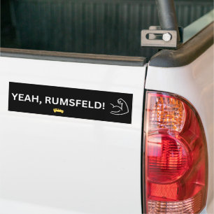 Adesivo Para Carro Sim, Rumsfeld
