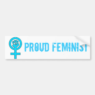 Adesivo Para Carro Símbolo da feminista do poder das mulheres