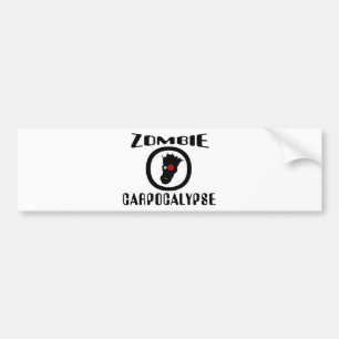 Adesivo Para Carro Símbolo de Carpocalypse do zombi