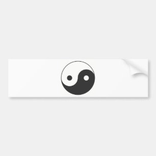 ADESIVO PARA CARRO SÍMBOLO DE YIN & DE YANG