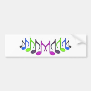 Adesivo Para Carro Símbolo musical "M "