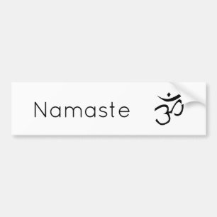 Adesivo Para Carro Símbolo Namaste Om Inspiration Yoga