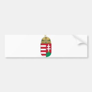 Adesivo Para Carro Símbolo oficial da heráldica da brasão de Hungr