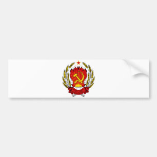 Adesivo Para Carro Símbolo oficial da heráldica de Rússia SFSR da
