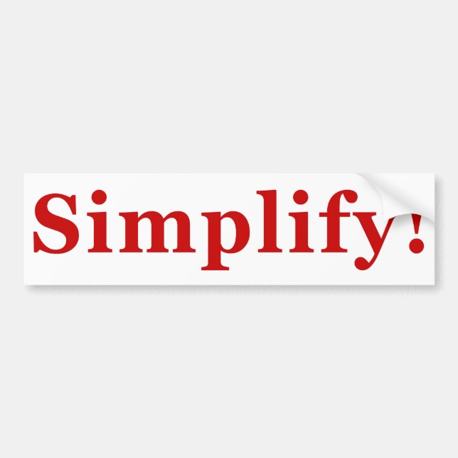 Adesivo Para Carro Simplify_2 (Frente)