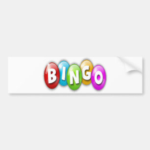 Adesivo Para Carro sinal BINGO