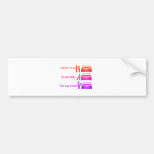 Adesivo Para Carro Sinal de Carro Engraçado