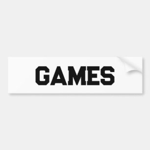 Adesivo Para Carro Sinal de jogos