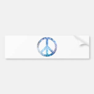 Adesivo Para Carro Sinal de paz estrelado
