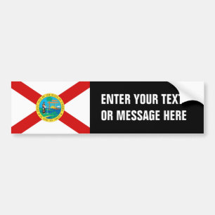 Adesivo Para Carro Sinalizador da FLORIDA -