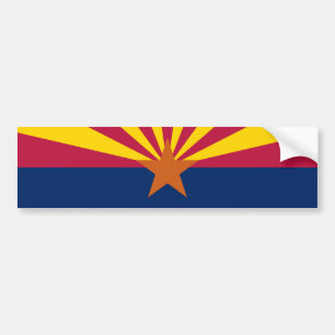 Adesivo Para Carro Sinalizador do Estado da arizona