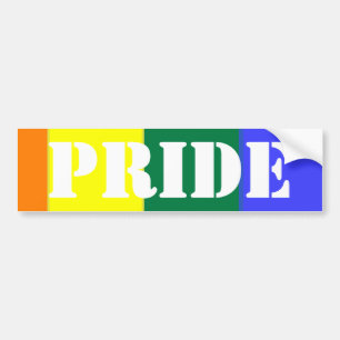 Adesivo Para Carro Sinalizador orgulho gay Arco-Íris