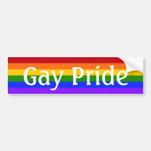 Adesivo Para Carro Sinalizador Orgulho gay de falha (Texto)
