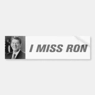 Adesivo Para Carro Sinto falta do Ron Bumper Sticker