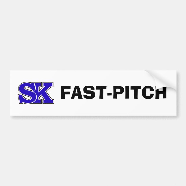 ADESIVO PARA CARRO SK FAST-PITCH (Frente)