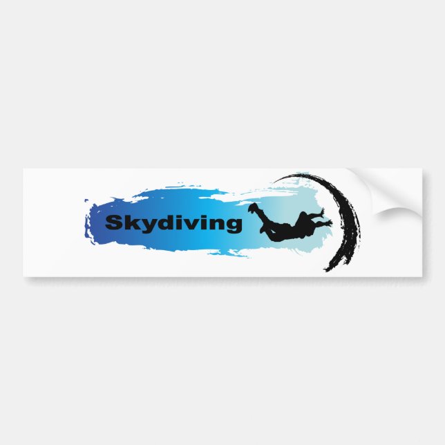 Adesivo Para Carro Skydiving original (Frente)