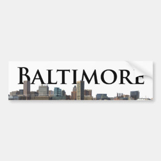 Adesivo Para Carro Skyline da DM de Baltimore com o Baltimore no céu