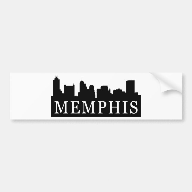 Adesivo Para Carro Skyline de Memphis (Frente)