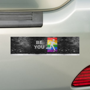 Adesivo Para Carro SlipperyJoe é você orgulho gay dá LGBT