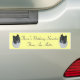 Adesivo Para Carro slogan de cão divertido foto de akita preto e bran (On Car)