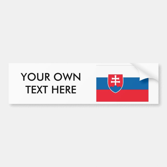 Adesivo Para Carro Slovakia (Frente)