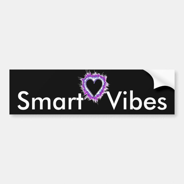 Adesivo Para Carro Smart Vibes Cote Texto Design (Frente)
