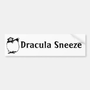 Adesivo Para Carro Sneeze de Dracula