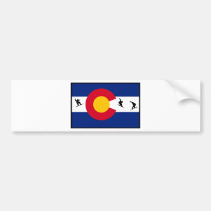 Adesivo Para Carro snowboard de Colorado