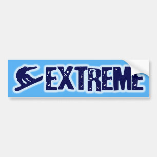 ADESIVO PARA CARRO SNOWBOARDING EXTREMA
