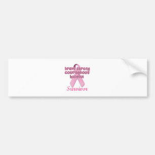 Adesivo Para Carro Sobrevivente do cancro da mama