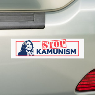 Adesivo Para Carro Socialismo Anti-Kamala Comunismo Pára Kamunismo