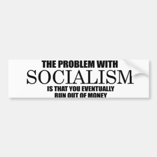 Adesivo Para Carro Socialismo - funcione fora do dinheiro
