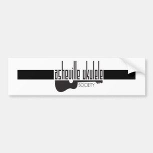 Adesivo Para Carro Sociedade Asheville Ukulele
